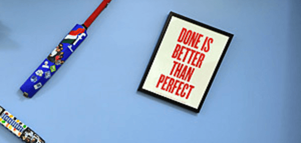 done is better than perfect